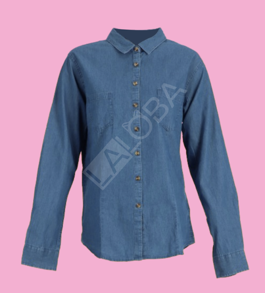 Blusa Mezclilla Mujer
